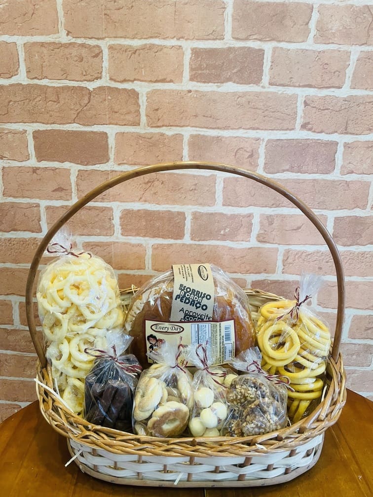 Cesta de café média
