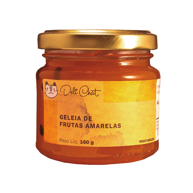 Geleia de frutas amarelas 160g Deli Chat