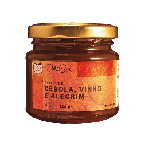 Geleia de cebola, vinho e alecrim 160g Deli chat
