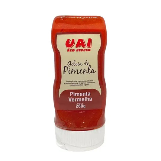 Geléia De Pimenta vermelha 250G Uai Red Pepper