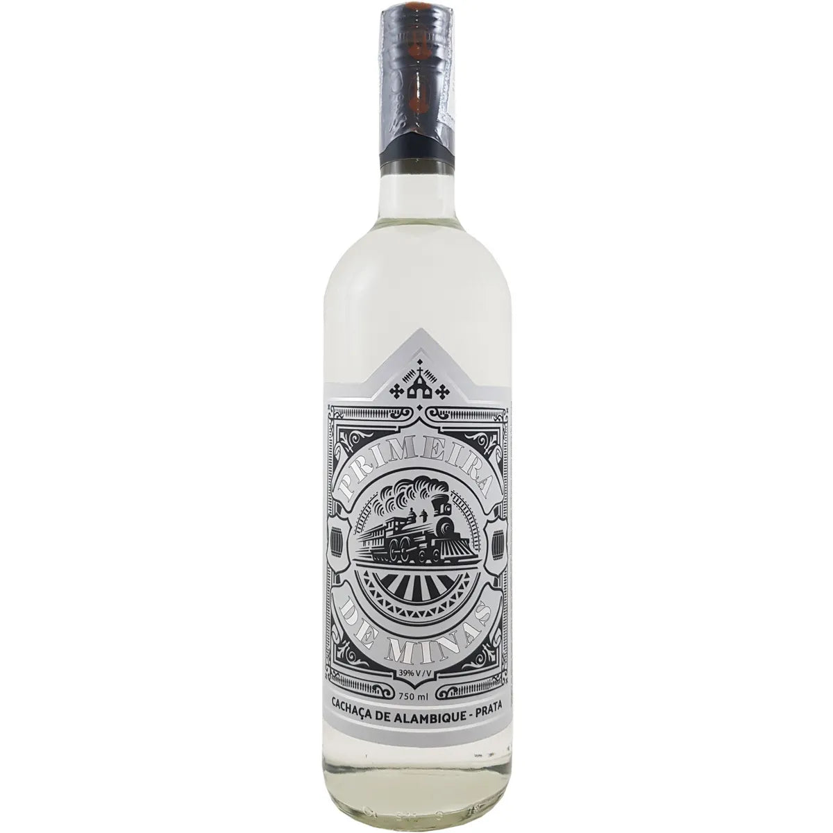 Cachaça Primeira de minas prata 750ml