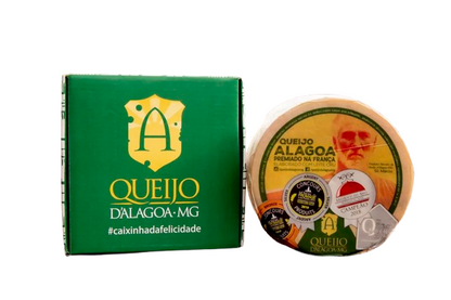 Quejo D' Alagoa - Medalha de Prata no Mondial du Fromage 2019 (Aprox 1kg)